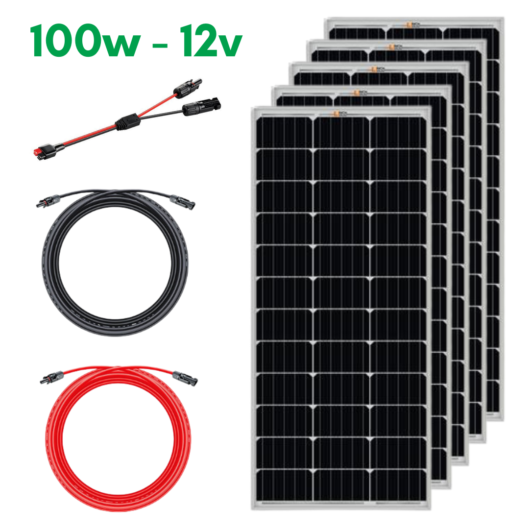 Rich Solar - 500 Watt Mono Solar Panel Kit