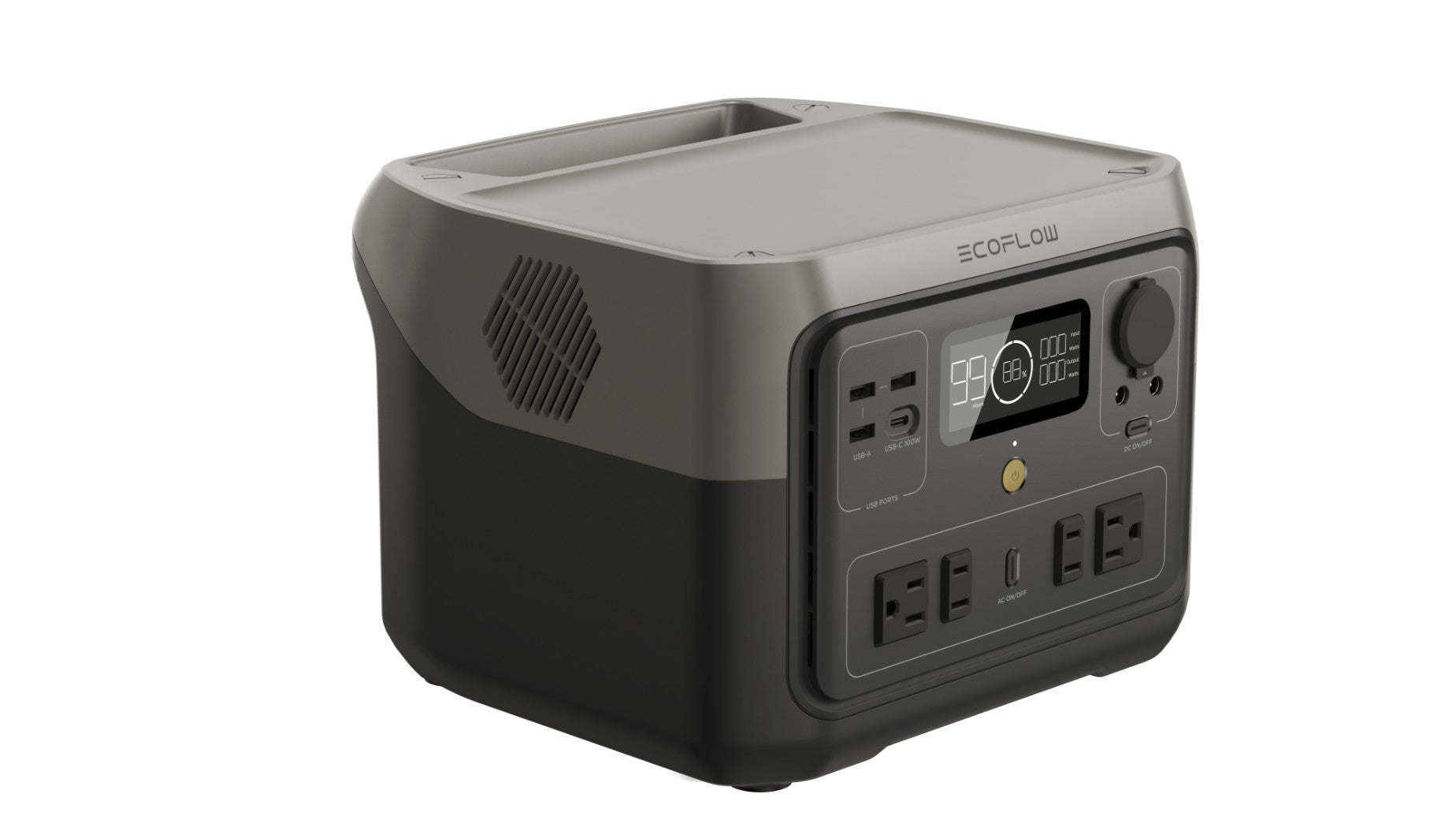 EcoFlow ポータブル電源 RIVER 2  256Wh➕収納袋