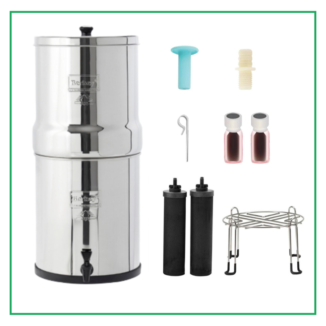 Royal Berkey® 3.25 GAL With 2 Black Elements With Stainless Steel Base