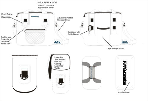 Siberian Coolers - Soft-Side Cooler Bag