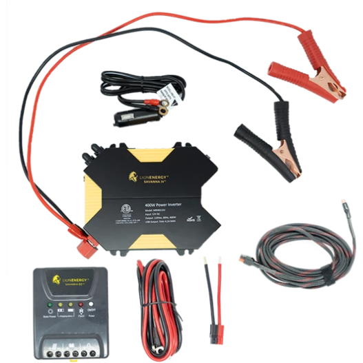 Lion Energy - Lion 400 Watt Solar Power Kit