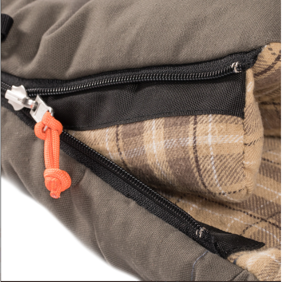 Kodiak Canvas 0 F Regular Z Top Sleeping Bag Wild Oak Trail