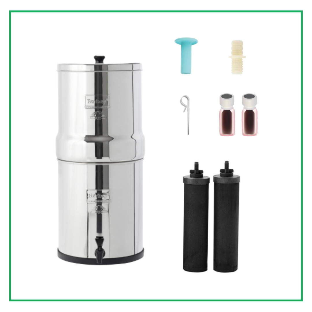 Travel Berkey® System (1.5 gal) With 2 Black Elements