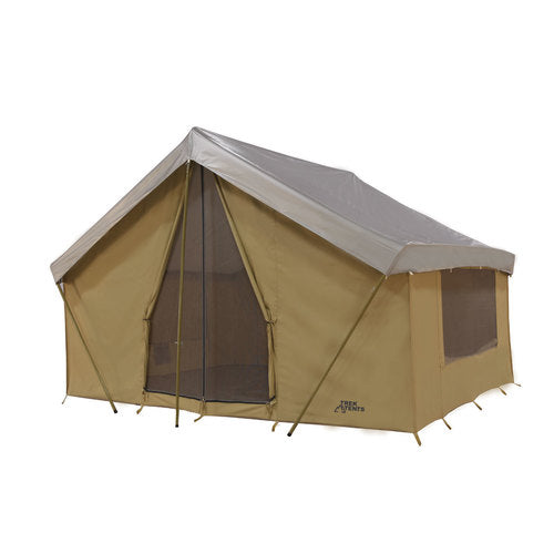 格安即決 - Tent Cabin Canvas 9'x12' 245C - Tents Trek Wild Trail Oak テント・タープ