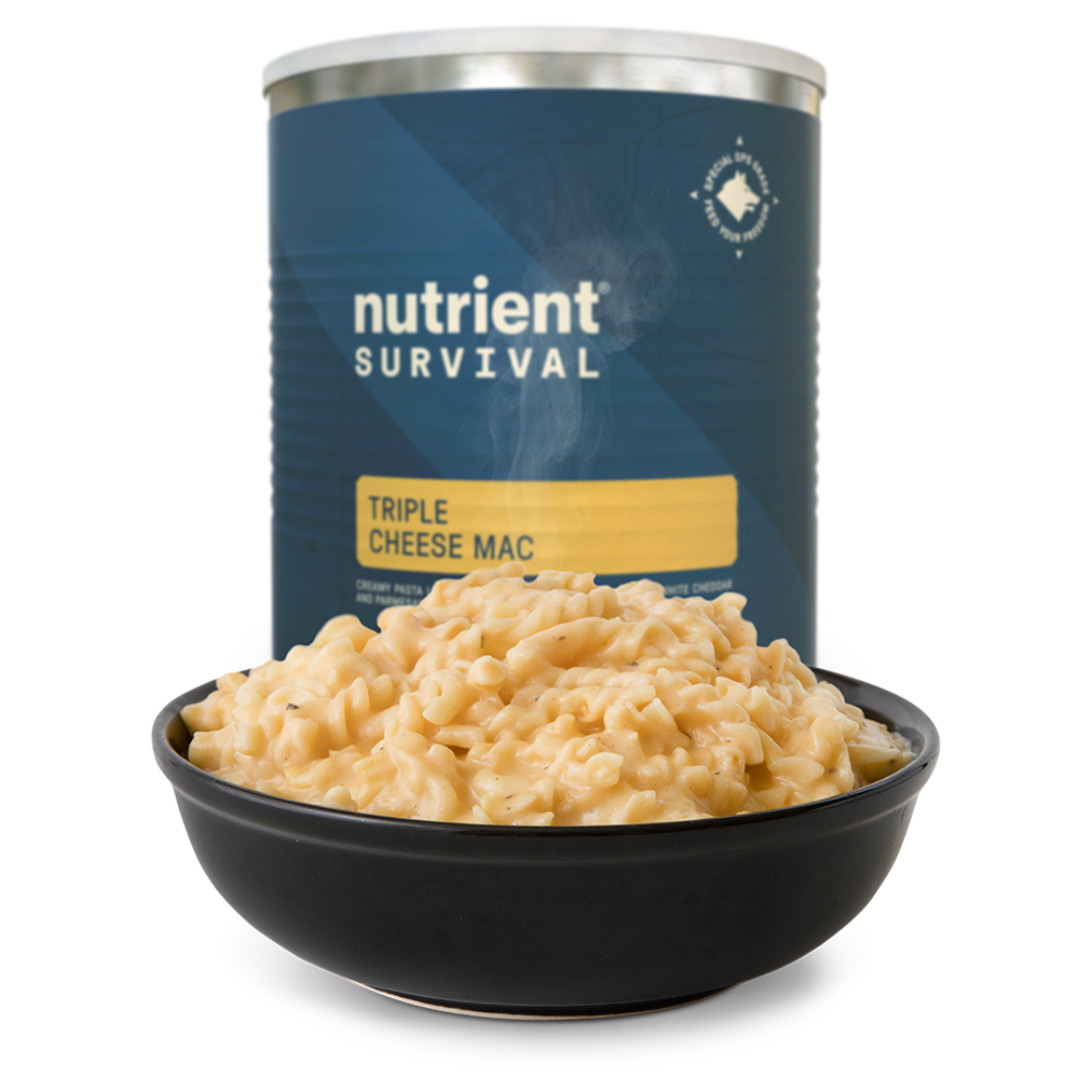 Nutrient Survival - Triple Cheese Mac - 6 Cans