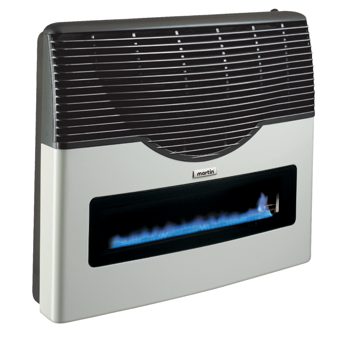Picture of Martin - Propane Direct Vent Thermostatic Heater 20,000 Btu with Visor MDV20VP side view