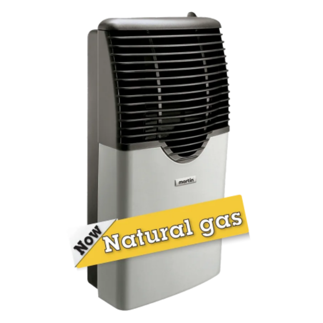Picture of Martin - Natural Gas Direct Vent Thermostatic Heater 8,000 Btu MDV8N side view