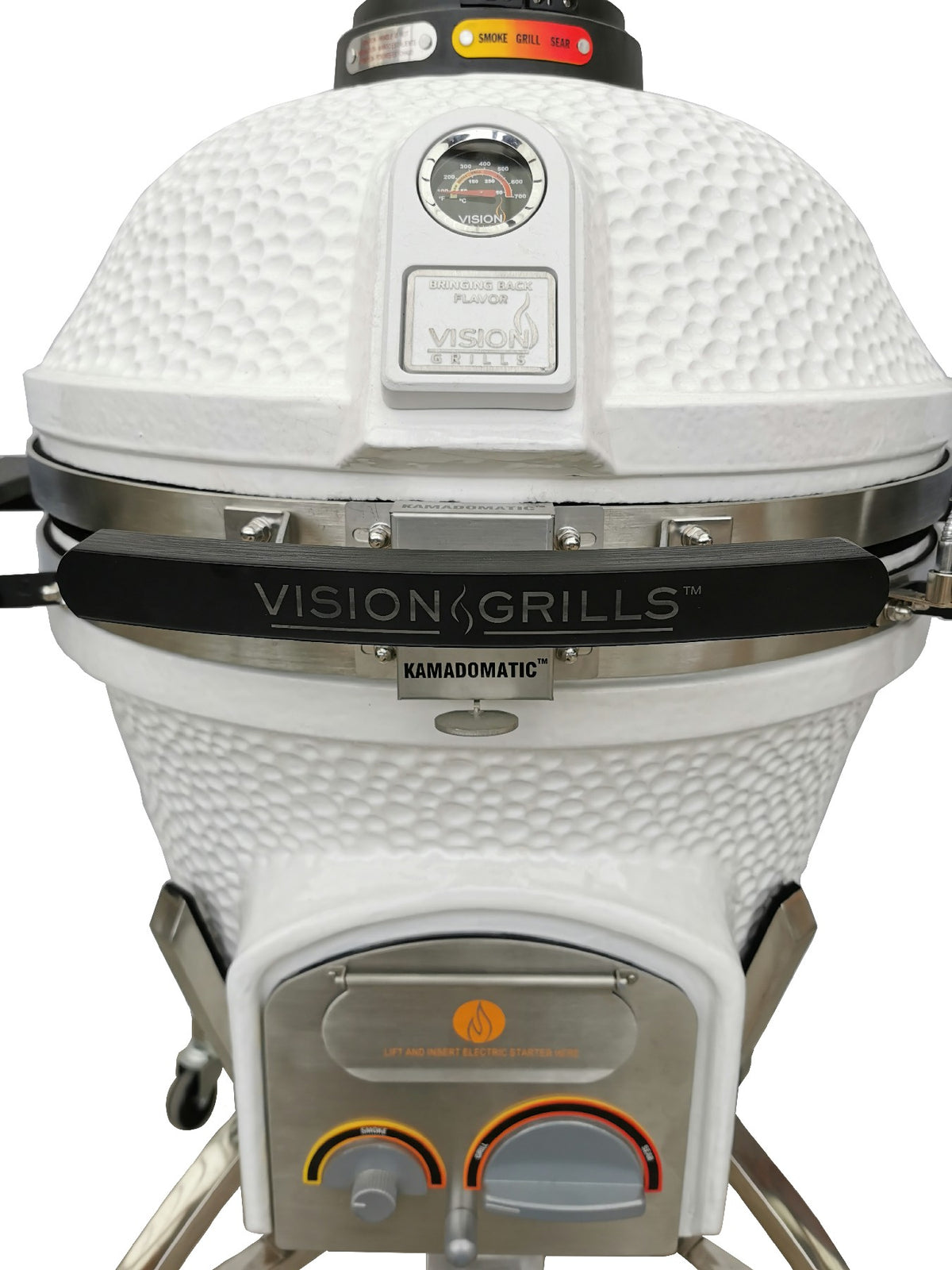 Vision Elite Series XR402 Deluxe 20-Inch Kamado Grill - Cottage