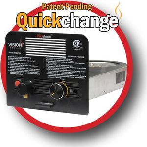 Vision Grills - Quickchange Gas Insert - LP