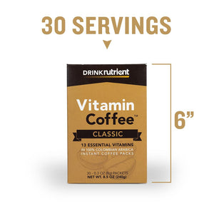 Nutrient Survival- Vitamin Coffee Container Specs