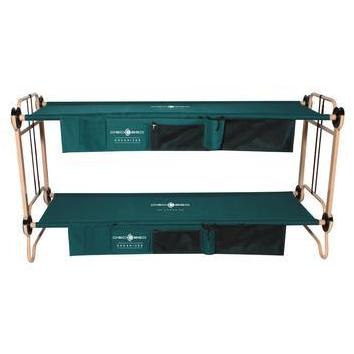 Picture of Disc-O-Bed Large With Organizers - Green front view.