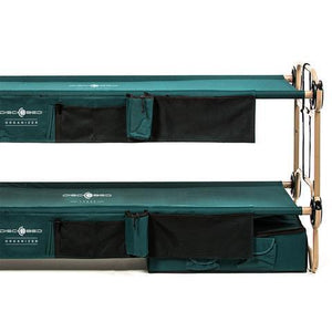Picture of Disc-O-Bed Large With Organizers - Green front view.