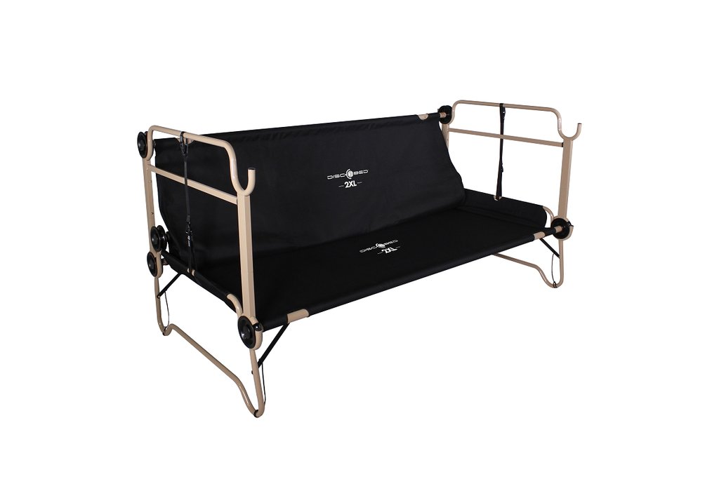 Picture of Disc-O-Bed 2XL With Organizers Side view as a bench.