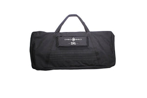 Picture of Disc-O-Bed 2XL With Organizers placed in a bag.
