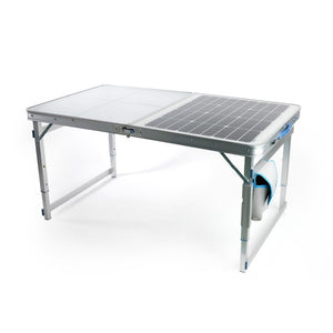 SolarTable 60 Portable 60W Solar Table side view