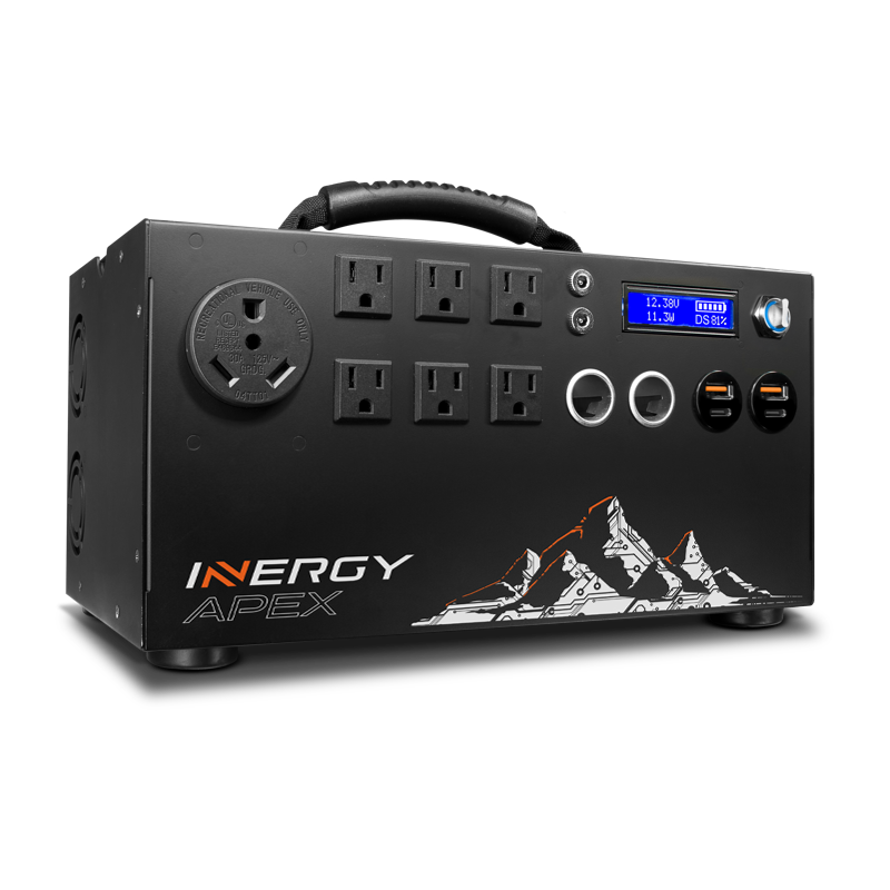 Inergy Apex Linx Silver Solar Generator Package-Inergy-Wild Oak Trail