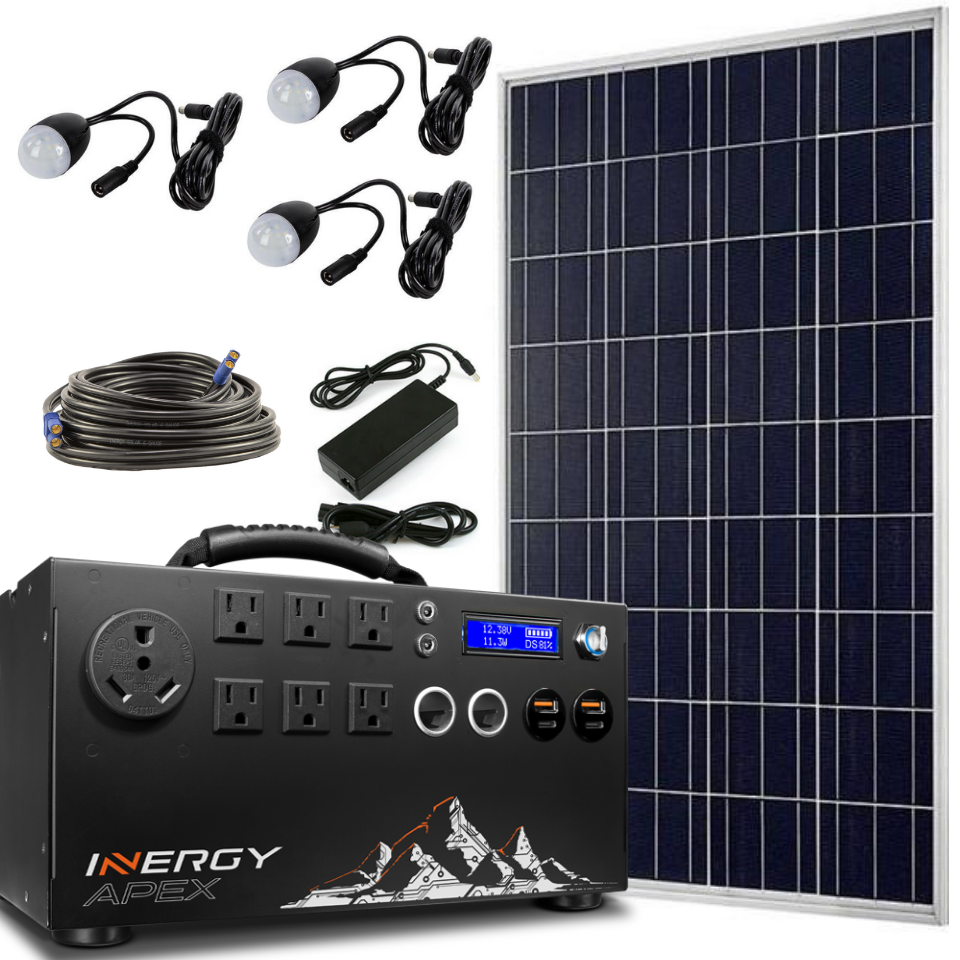 Inergy Apex Solar Generator Bronze Package Solar Storm Panels-Inergy-Wild Oak Trail