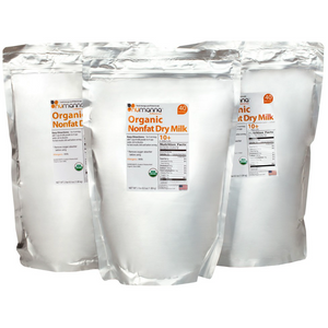Numanna 3 Pack of Premium Organic Milk Powder 40 Serving Pouch-Numanna-Wild Oak Trail