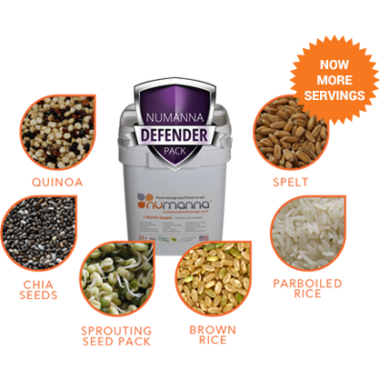 Numanna Defender Nutritive Pack Freeze Dried Food Storage-Numanna-Wild Oak Trail