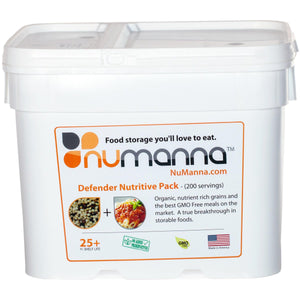 Numanna Defender Pack With Meat. Freeze Dried Food Storage-Numanna-Wild Oak Trail